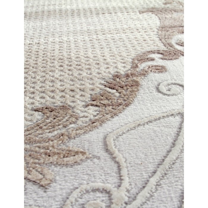 

Ковёр прямоугольный Safir 00857c, размер 156x230 см, цвет grey/brown