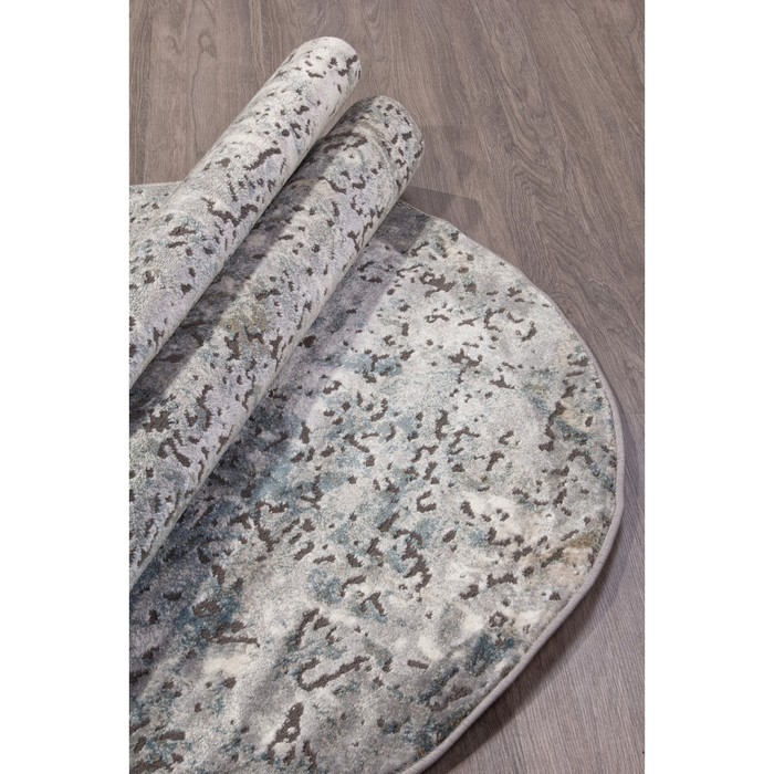 

Ковёр овальный Serenity d873, размер 200x400 см, цвет gray 2