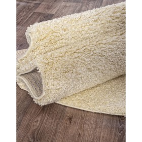 

Ковёр овальный Shaggy ultra s600, размер 80x150 см, цвет cream