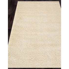

Ковёр прямоугольный Shaggy ultra s600, размер 80x150 см, цвет cream