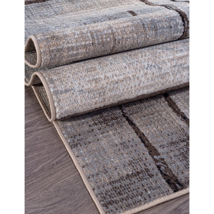 

Ковёр прямоугольный Sierra d717, размер 150x300 см, цвет beige-blue 2