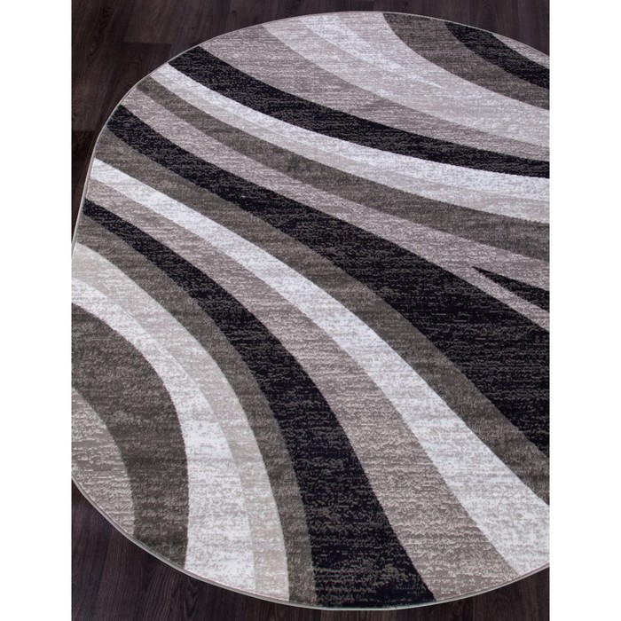 

Ковёр овальный Silver d234, размер 150x300 см, цвет gray