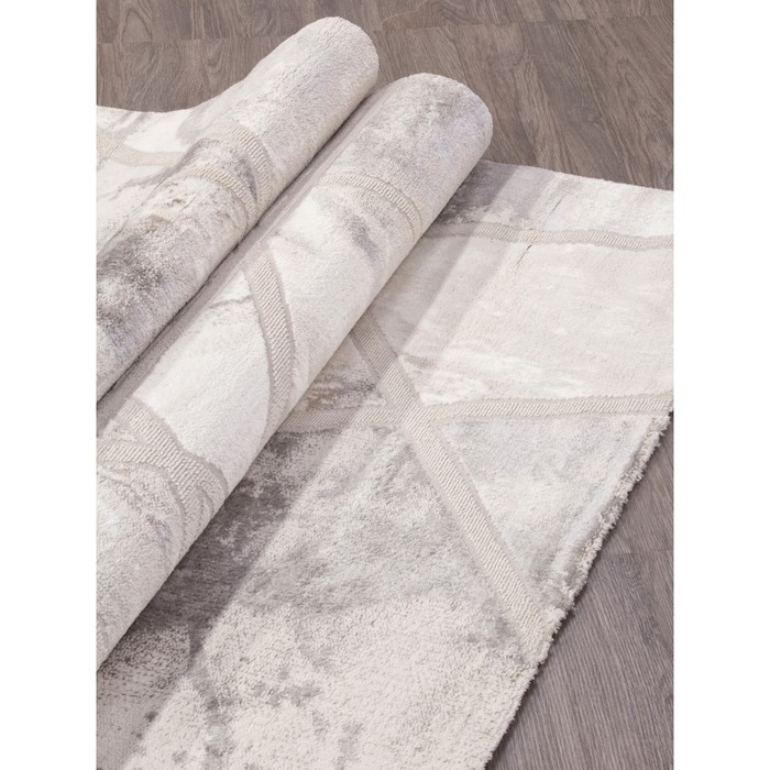 

Ковёр прямоугольный Taksim 06558a, размер 200x290 см, цвет l.grey hb/grey