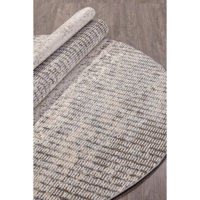 

Ковёр овальный Tornado f048, размер 300x400 см, цвет beige