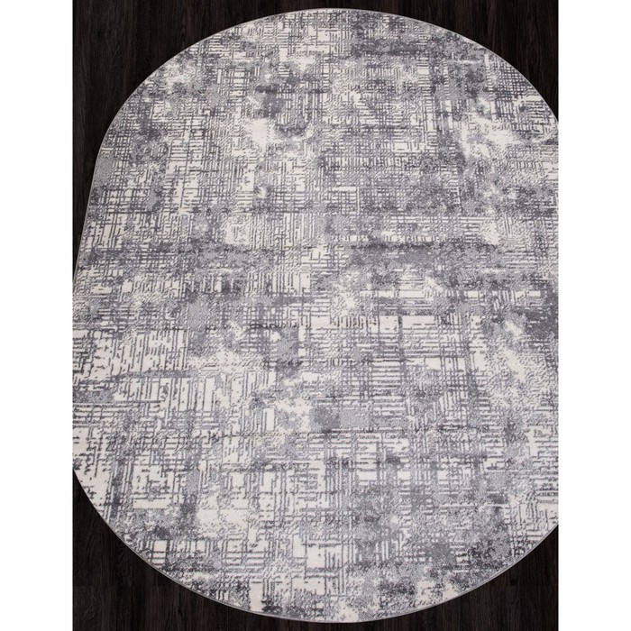 

Ковёр овальный Tornado f050, размер 150x300 см, цвет gray