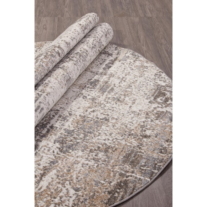

Ковёр овальный Tornado f052, размер 150x300 см, цвет beige