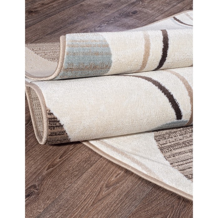 

Ковёр овальный Valencia deluxe d301, размер 80x150 см, цвет cream-brown