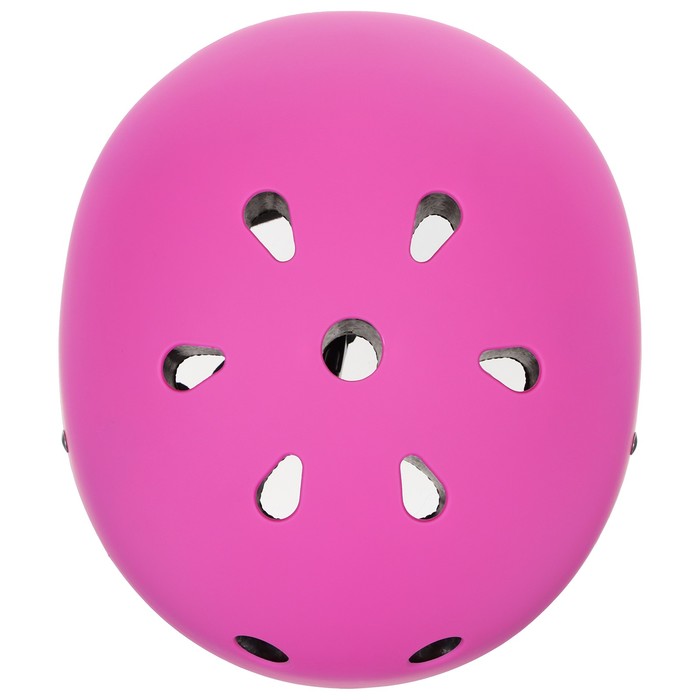 Шлем защитный, детский (обхват 55 см), цвет розовый, без регулировки