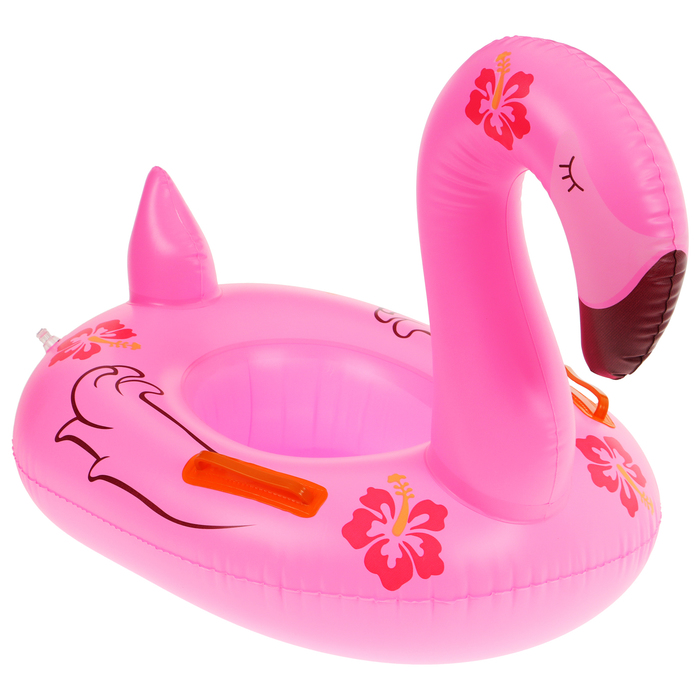 Плотик для плавания «Фламинго», 72 х 60 см, цвет розовый лодочка для плавания фламинго 153 х 143 см 41475 7434364