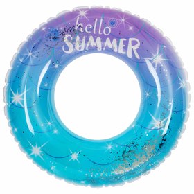 Круг для плавания "Привет Лето" цвета микс 70 см