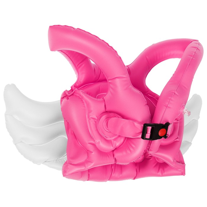 фото Жилет для плавания «ангелочек», 40 х 50 см, цвет розовый zabiaka