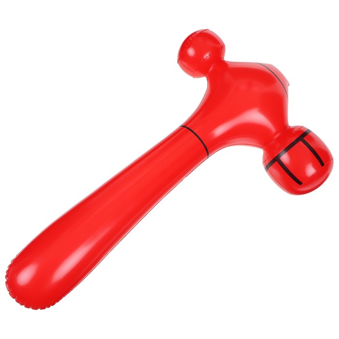 фото Игрушка надувная "молоток" 60 см. цвета микс zabiaka