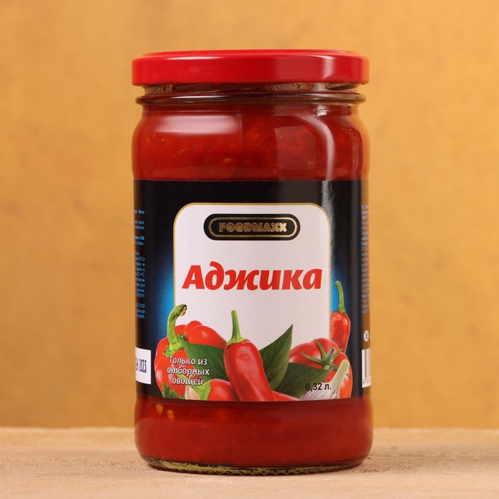 Аджика узбекская, 320 г. аджика crafting foods домашняя 110 г