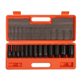 

Набор ударных удлиненных торцевых головок Dongte 10013, 1/2", 10 - 32 мм, 13 шт.