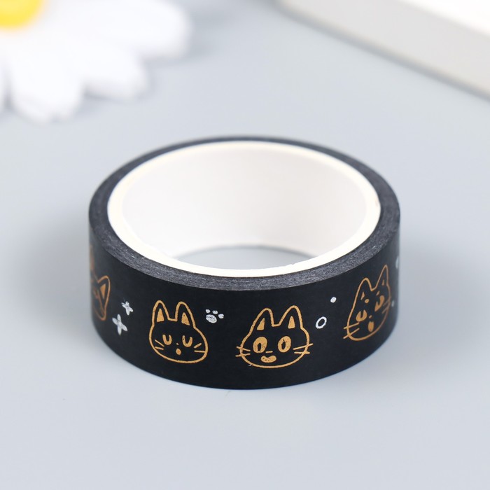 Клейкая лента бумага "Фантазии ночного неба" н-р 9 шт шир.-1,5;1;2,3см дл.-4м 4,3х8,2х8 см 9430826