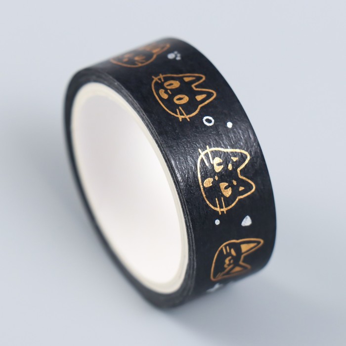 Клейкая лента бумага "Фантазии ночного неба" н-р 9 шт шир.-1,5;1;2,3см дл.-4м 4,3х8,2х8 см 9430826