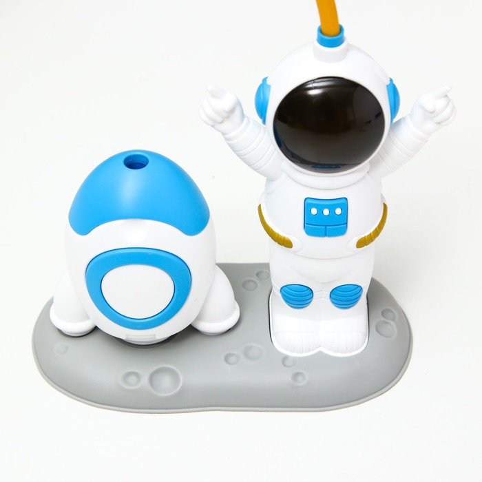 Настольная лампа "Астронавт" LED 3Вт USB АКБ синий 7х13,5х25,5 см 9250707