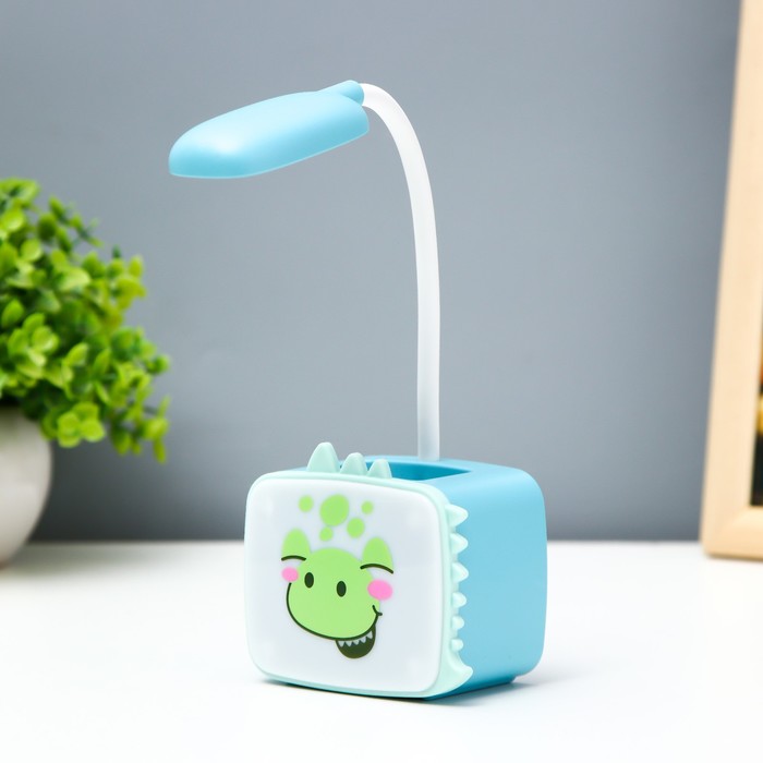 фото Настольная лампа "динозаврик" led 3вт usb акб микс 5,5х8х29 см risalux