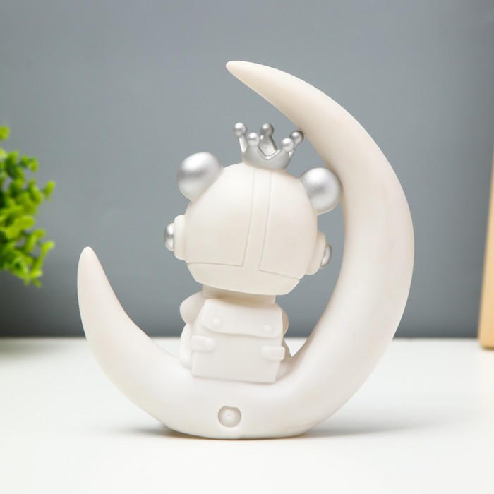 Ночник "Принцесса космонавт" LED USB белый 18х17х7см 9398087