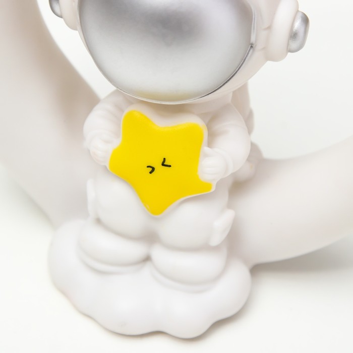 Ночник "Принцесса космонавт" LED USB белый 18х17х7см 9398087