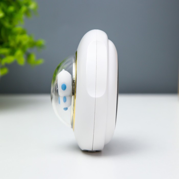 Ночник с грелкой для рук "Астронавт" LED USB белый 9х9х5 см 9417296