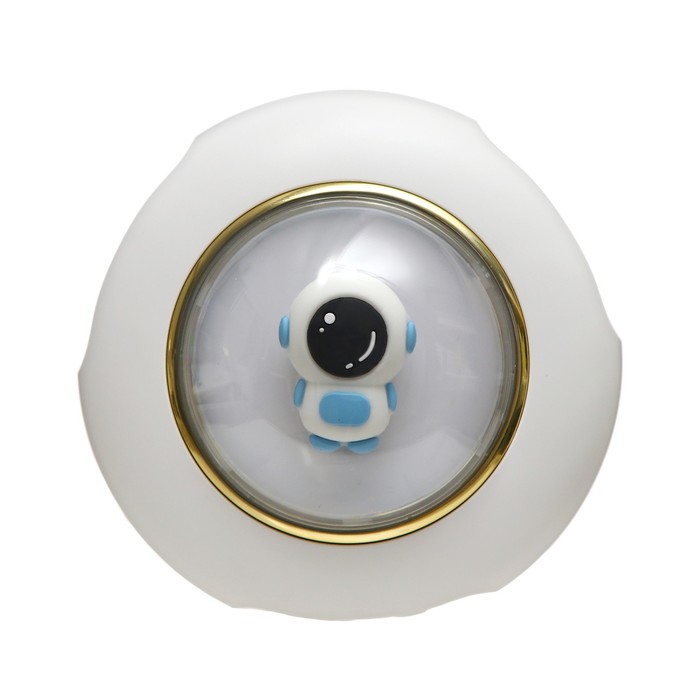 Ночник с грелкой для рук "Астронавт" LED USB белый 9х9х5 см 9417296