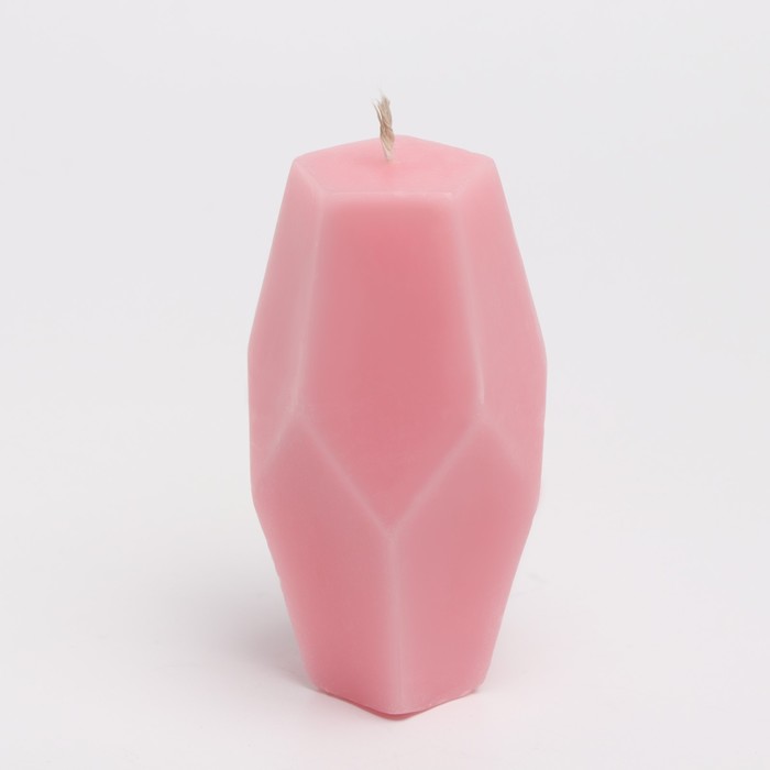

Свеча фигурная "Многогранник", 5х9 см, розовый, 5 ч