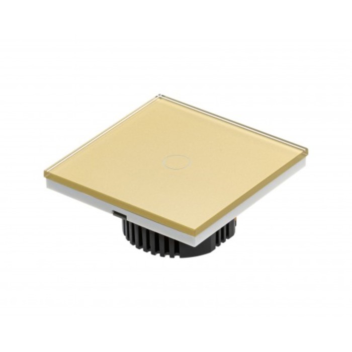 

Выключатель Sibling Powerlite-WS1G, беспроводной, сенсорный, 1 клавиша, цвет золотой
