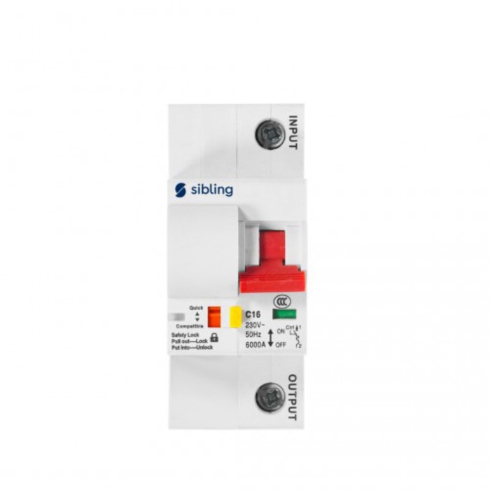 

Выключатель автоматический Sibling Powerswitch, с расходомером, A20