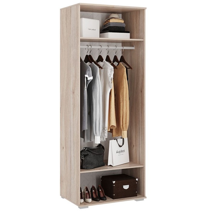 

Шкаф двухдверный с зеркалом Алина 802х546х2100 дуб мария/белый