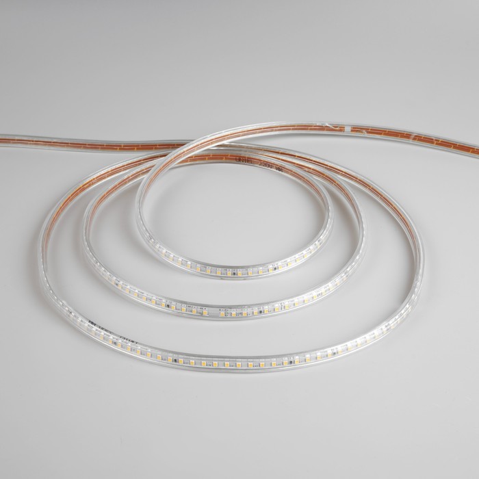 

Светодиодная лента Uniel 10 × 7 мм, 50 м, IP67, SMD2835, 120 LED/м, 10 Вт/м, 220 В, 3000К