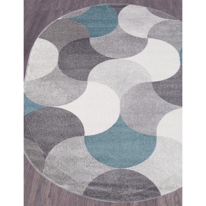 

Ковёр овальный Sofit 2257, размер 80x150 см, light gray