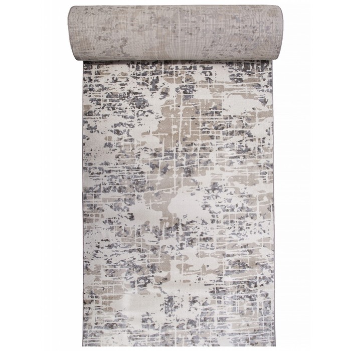 

Ковровая дорожка Tornado f053, размер 400x2500 см, цвет beige