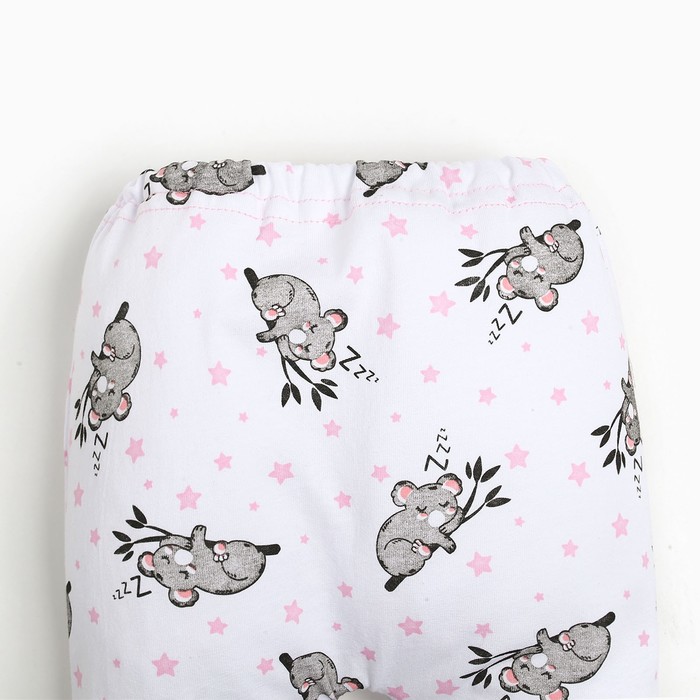 

Штанишки детские, цвет белый/коала, рост 74 см