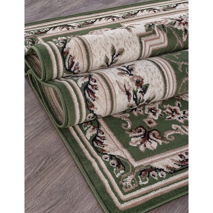 

Ковровая дорожка Gavana 5444, размер 100x3000 см, цвет green