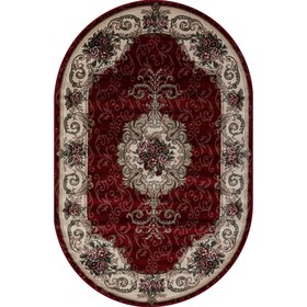 

Ковёр овальный Colizey d467, размер 250x350 см, цвет red