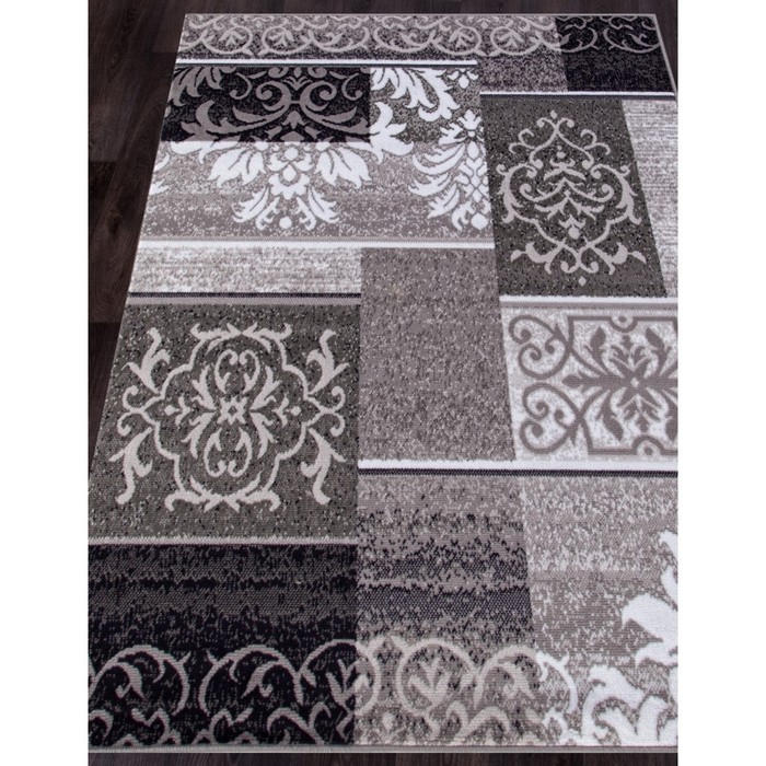 

Ковёр прямоугольный Silver d216, размер 60x110 см, цвет gray