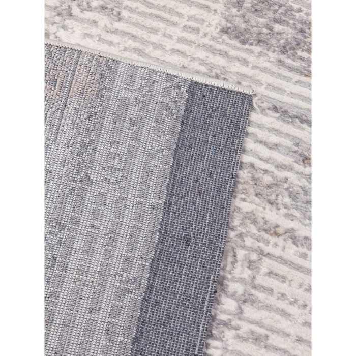 

Ковровая дорожка Alanya 22403A, размер 120x2500 см, цвет white / grey shr