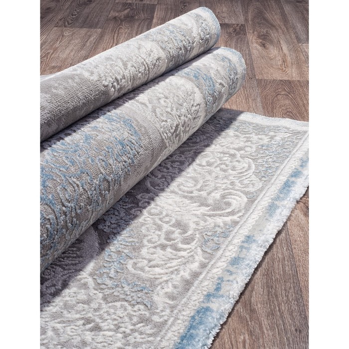

Ковёр прямоугольный Armina 03880A, размер 240x400 см, цвет blue / blue