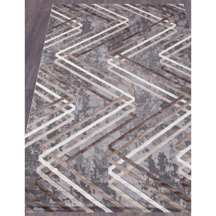 

Ковёр прямоугольный Armina 04036C, размер 300x500 см, цвет grey / brown