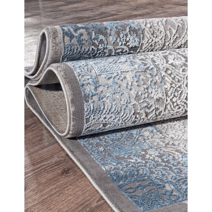 

Ковёр прямоугольный Armina 03878A, размер 160x400 см, цвет blue / blue
