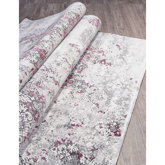 

Ковёр прямоугольный Grand 23418, размер 300x500 см, цвет 950 grey / purple