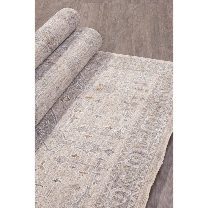 

Ковёр прямоугольный Indira LS660A, размер 230x160 см, цвет light gray