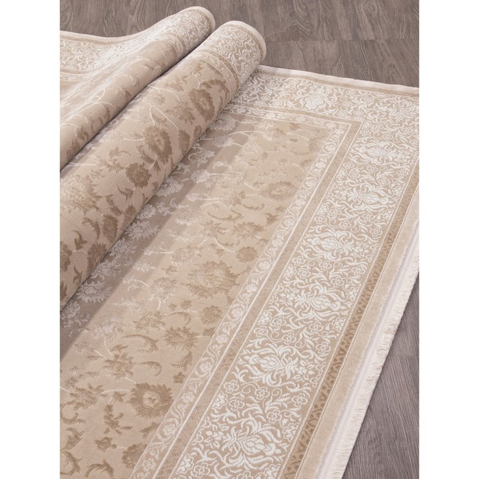 

Ковёр прямоугольный Lissabon SI040A, размер 234x340 см, цвет brown / brown