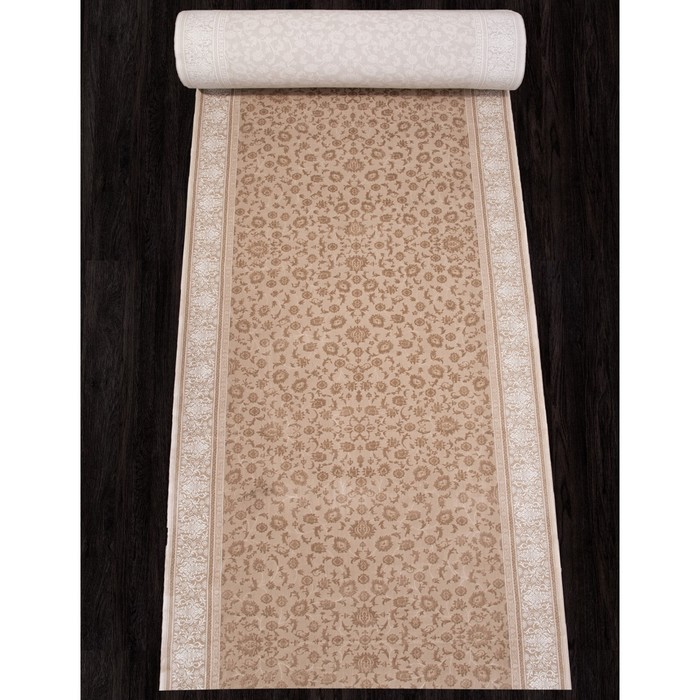 

Ковровая дорожка Lissabon SI040A, размер 117x2500 см, цвет brown / brown