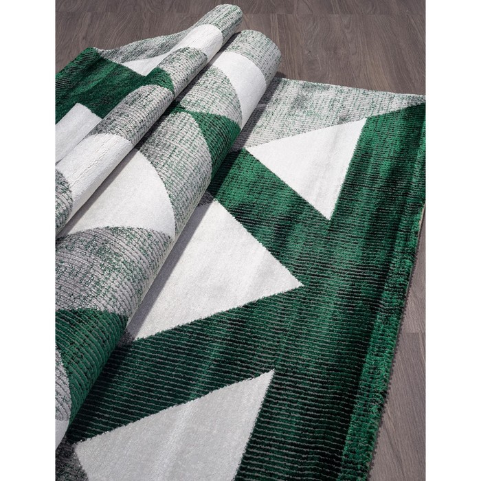 

Ковёр прямоугольный Omega 04494Y, размер 200x400 см, цвет green / green