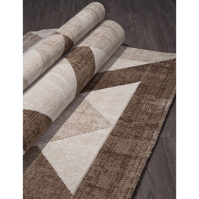 

Ковёр прямоугольный Panama PN014B, размер 234x340 см, цвет brown / brown