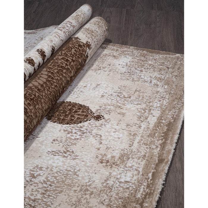 

Ковёр прямоугольный Panama PN005B, размер 78x150 см, цвет brown / brown