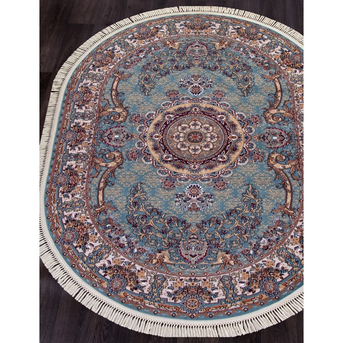 

Ковёр овальный Shahreza D728, размер 280x370 см, цвет blue