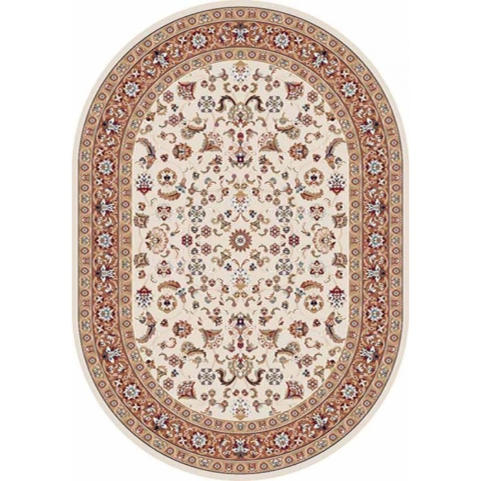 

Ковёр овальный Shahreza d210, размер 200x285 см, цвет cream-terra 2